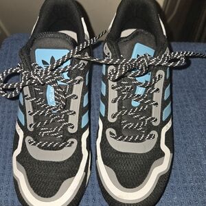 Adidas ZX 750 HD Black and Blue Sneakers